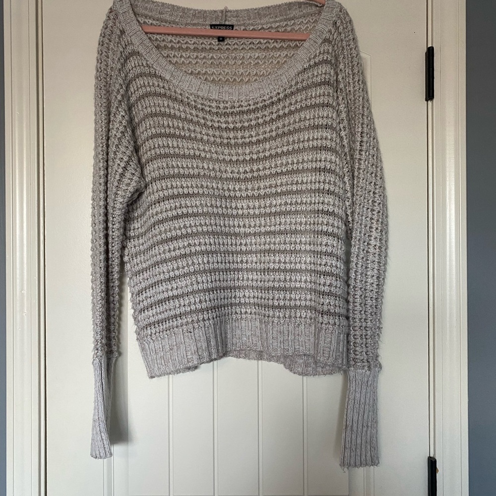 Express knit sweater